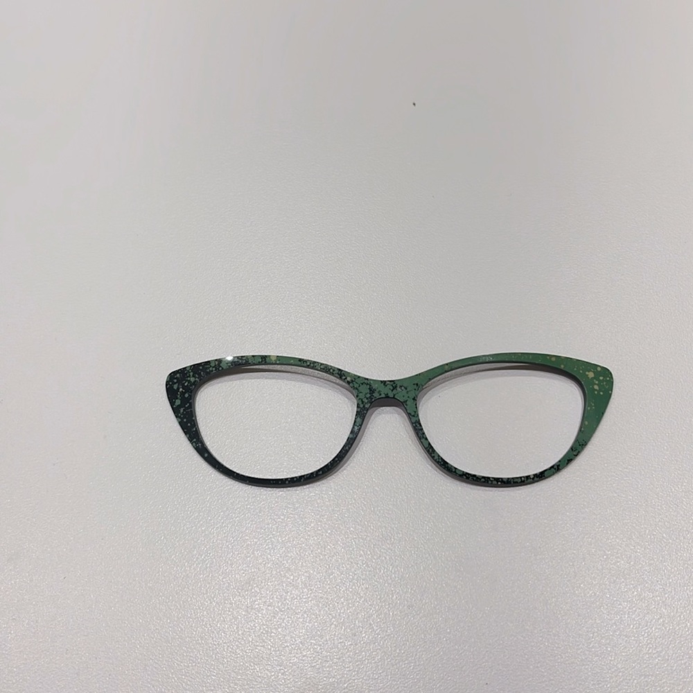 Pair Eyewear Ella Topper The Green Splatter